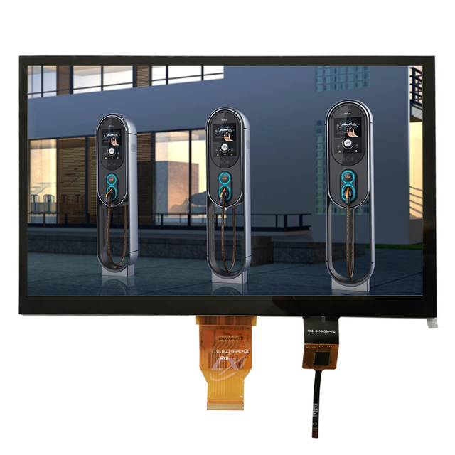 Lianxun 10.1 Inch Lcd Screen 1024x600 Resolution LVDS Interface 40pin Touch Panel Lcd Module