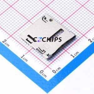 SMO-1320-P7 SIM Card Connector SMD Connector Self-Return Type Micro SIM Card Card Holder 1.27mm - Product Image 1