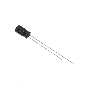 Condensateur Radial TH 100 uF 20% 16V à Passage Traversant EEA-GA1C101 en Aluminium – Distributeur Autorisé - Product Image 1