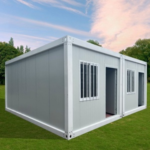 Maison conteneur modulaire réutilisable de 20 pieds avec conception ignifuge, installation rapide, salles d'isolement temporaires pour usage médical et scolaire - Product Image 6