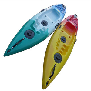 Kayak Individual con Capacidad para 120 kg, Kayak Abierto para Pesca, Canoa de Plástico para Uso en Aguas Tranquilas - Product Image 4