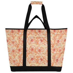 Hawaii Patterns Portable Lunch Bag Food Thermal Lunch Tote Oxford Cloth Cooler Bag Insulated Large Picnic Bag - Product Image 1