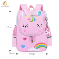 Großhandel Neuheit 5-in-1 für Rosa Canvas Schulrucksack-Set Modischer Oxford PC Laptop Lunch-Kühler Federmäppchen Geldbörse für