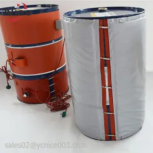 Industrial 200l eléctrico tambor de silicona banda calentador