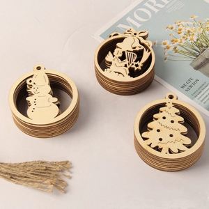 Custom Factory Home Decor Laser Cutting <b>Tree</b> Wedding Outdoor Party Wood Cut Out <b>Christmas</b> Hanging Ornaments - Product Image 1