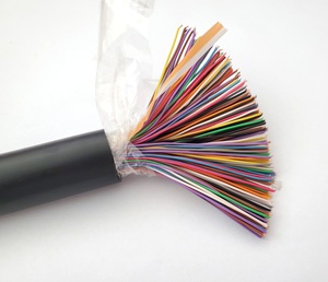 JFDL 2100 जोड़े जेली भरा तांबे केबल निविड़ अंधकार आउटडोर 0.4. 0.5mm भूमिगत टेलीफोन केबल - Product Image 1