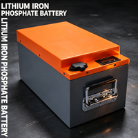 Batterie LiFePO4 72V 45Ah avec cellules de qualité A, 4000 cycles, -10-55°C, module d'alimentation EV à cycle profond longue portée
