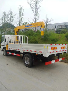 A la venta 2017 Isuzus NPR ELF 700P camión con grúa montada con nueva pluma de grúa Isuzus 4HK1 motor y freno de aire - Product Image 4