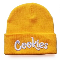 Mode chaud garder personnalisé Beanie broderie logo acrylique Beanie chapeaux en gros plaine tricoté Beanie pour adulte unisexe