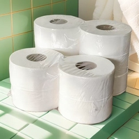 Rouleaux de papier toilette en pâte vierge, haute résistance à l'humidité, jetables, fourniture directe usine