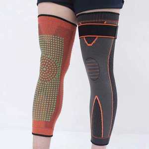 Rodillera de turmalina con acupresión y autocalentamiento, protector de rodilla moldeador, manguitos para piernas - Product Image 5