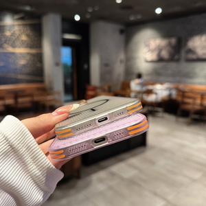 Nouvelle coque de téléphone magnétique transparente en PC pour <span class=keywords><strong>iPhone</strong></span> 17 16 15 <span class=keywords><strong>Pro</strong></span> <span class=keywords><strong>Max</strong></span>, étui mat en TPU évidé, coque arrière givrée antichoc - Product Image 6