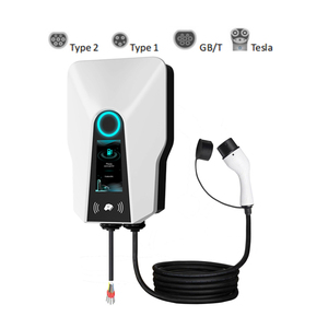 Chargeur EV niveau 2 7KW/11KW/22KW | Station de charge rapide murale pour Tesla, <span class=keywords><strong>BMW</strong></span>, Nissan et toutes les voitures électriques GBT/CCS/Type 2 - Product Image 2