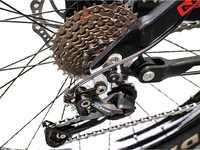 27.5 pouces 500W Mid Drive VTT électrique 48V 13Ah Suspension complète VTT Ebike Vélo électrique pour adultes