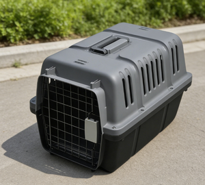<span class=keywords><strong>Cages</strong></span> de voyage générales pour chiots IATA <span class=keywords><strong>Cages</strong></span> portables pour animaux de compagnie transporteurs en plastique grandes caisses pour chiens de voyage - Product Image 1
