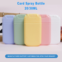Vaporisateur corporel en plastique PP écologique de haute qualité 30 ml, emballage cosmétique pour bâton de protection solaire et spray de désinfection