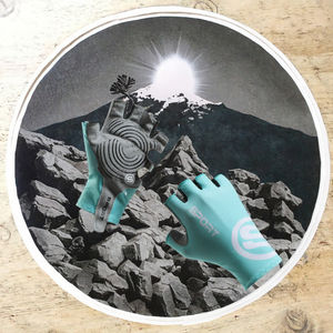 Gants mi-doigts en tissu de soie glacée respirants pour hommes et femmes, pour les sports d'été, protection solaire, activités de plein air - Product Image 3