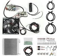 Kit de climatisation électrique mural TELCOOL 12V pour camions, camping-cars, fourgons, bus, excavatrices, véhicules agricoles