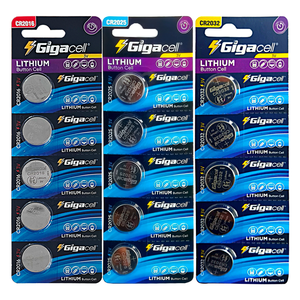 Paquete de 5 Pilas de Botón CR2016 de 3V para Llaves de Coche, Llaveros, Luces LED, Básculas y Dispositivos Médicos Portátiles (5 Piezas) - Product Image 2