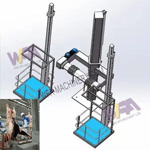 Meat processing machinery cow slaughterhouse butcher dehiding machine for cattle abattoir slaughtering equipment