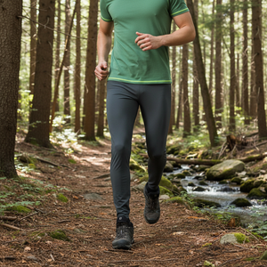 SERNIO uomo comodo abbigliamento sportivo a compressione senza soluzione di continuità allenamento da palestra in cotone in poliestere Spandex lavorato a maglia - Product Image 3