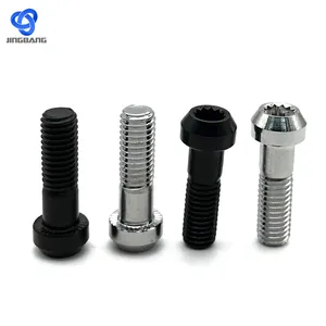 Venda quente m4x8mm hex 3mm titânio parafuso m2 médico titânio parafuso titânio auto-roscantes parafusos