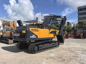 Excavatrice Hyundai HX220 d'occasion, neuve, d'origine, de Corée du Sud, Hyundai 220, R220, R225 - Product Image 2
