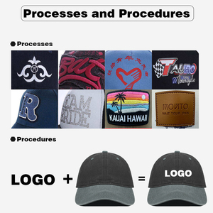 批发定制双色水洗棉爸爸帽子6面板非结构化软棒球帽男士丝绒面料Gorras - Product Image 6