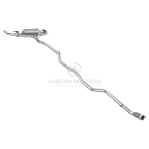 Silencieux d'échappement Catback Valvetronic haute performance, fixation directe, acier inoxydable, <span class=keywords><strong>Alfa</strong></span> <span class=keywords><strong>Romeo</strong></span> <span class=keywords><strong>Giulia</strong></span> 2.0T, finition polie miroir - Product Image 3
