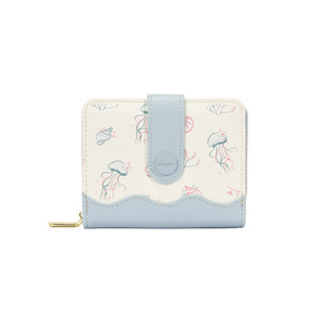 New Japanese Style Jellyfish Pattern Women's <b>Wallet</b> High-End Multi-Card Slot Zipper Coin Purse for Girls - Product Image 5