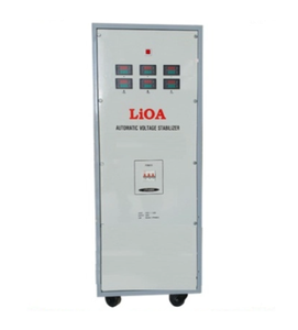 Regulador de Voltaje Automático Trifásico de Alta Calidad DR3-20KII 20kVA LiOA para Uso Comercial e Industrial - Product Image 5