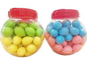 Usine <span class=keywords><strong>de</strong></span> confiseries exotiques halal ovipare en forme d'<span class=keywords><strong>oeuf</strong></span> épices gommeuses saveur d'herbes multicolores 10g/pièce sac emballage FLY - Product Image 3