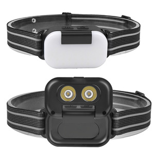 Lampe frontale LED G26 rechargeable avec batterie 1000 mAh, éclairage extérieur pour la course à pied avec affichage numérique - Product Image 1