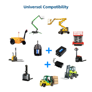 Kit Pengontrol Motor Terintegrasi dengan Solusi Daya Tambahan Konverter DC-DC untuk Penggerak Kendaraan Industri <span class=keywords><strong>Forklift</strong></span> Listrik - Product Image 5