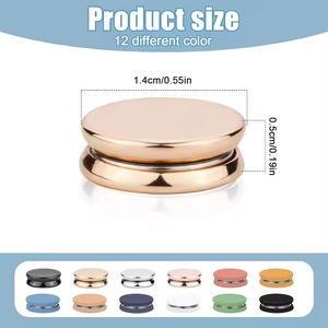 Attaches Magnétiques pour <span class=keywords><strong>Hijab</strong></span> Foulard en Soie Clip Set Bouton Collier Broche en Galvanoplastie Serie pour Fête ou Cadeau - Product Image 6