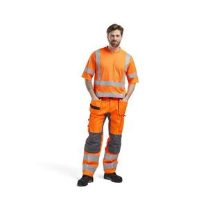 Blaklader-338010705300L เสื้อยืดยูวี Hi-Vis สีส้ม-EAN 7330509369012 HI-VIS Workwear - Product Image 3