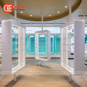 Emballage de magasin de détail clé en main <span class=keywords><strong>Petit</strong></span> Comptoir Boutique Bois Et Blanc Boutique Meubles Présentoirs pour Boutique - Product Image 4