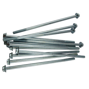 Clips de fixation automobile galvanisés M6*185, boulons longs en acier au carbone pour vis de moteur, pièces de moteur essence et diesel, résistants à la rouille - Product Image 5