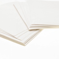 Papier de pesée transparent double face lisse pour balances de laboratoire 50mm 100mm 150mm