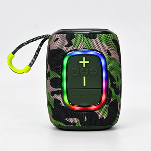 Portable Loudspeakers Super Bass Active Music Stereo Woofer RGB Light Subwoofer <b>Speaker</b> Support TF/<b>USB</b>/FM/AUX-IN/TWS - Product Image 4