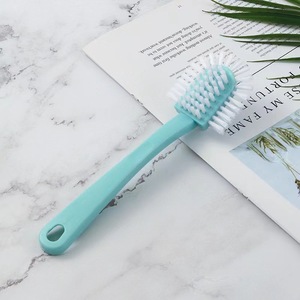 Five Sided <b>Shoe</b> Brush <b>Soft</b> Bristles Multi Functional Cleaning Tool For <b>Shoes</b> And Clothes - Product Image 2