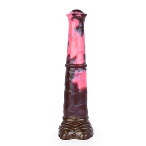 NNSX Realistic Long Horse <b>Dildo</b> 10.55'' Soft Silicone Fantasy Huge Thick Anal <b>Dildo</b> Adult Masturbator Sex Toy with Suction Cup - Product Image 3