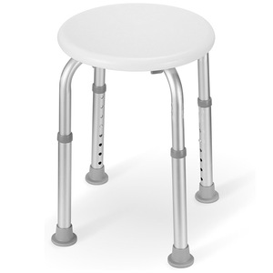 Vikangsheng Shower <b>Stool</b> <b>Height</b> <b>Adjustable</b> Non Slip Bathtub Seat With Shower Head Holder For Bathroom Use - Product Image 5