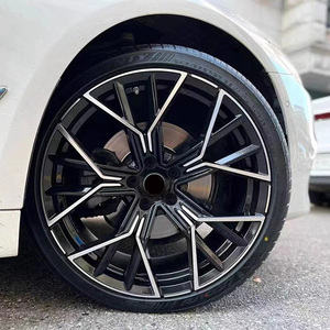 Rines de Aleación Forjados con Acabado Negro Mecanizado para Jeep Wrangler, Man <span class=keywords><strong>Cherokee</strong></span>, Range Rover, Discovery, Land Rover Defender, 19, 20, 21, 22 Pulgadas - Product Image 3