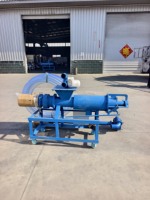 Machine de déshydratation du fumier 3-5 m³/h, séparateur solide-liquide pour fumier de volaille, de porc, de poulet et de vache, extrudeuse-sécheuse