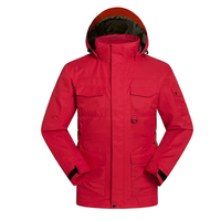 Veste tactique en gros, parka tactique, vêtements 3 en 1, veste tactique d'hiver chaude en polaire, veste de terrain tactique