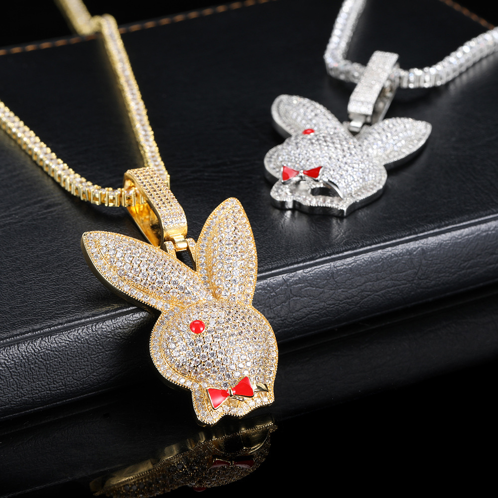Orecchini A Bottone Coniglietto In Oro Giallo 9kt | Carini E Delicati | Chiusura A Farfalla | Confezione Regalo - 4