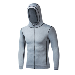 <strong>Mens</strong> Long Sleeve UV Protection Hoodie Rash Guard Hiking Fishing <strong>Swim</strong> <strong>T</strong> <strong>Shirt</strong> Sun <strong>Shirts</strong> - Product Image 6