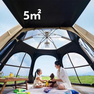 Tenda Modulare Espandibile Mingrui Horizon 2.0 in Alluminio per <span class=keywords><strong>Campeggio</strong></span> Esterno, Quattro Stagioni, Una Camera <span class=keywords><strong>da</strong></span> Letto - Product Image 3