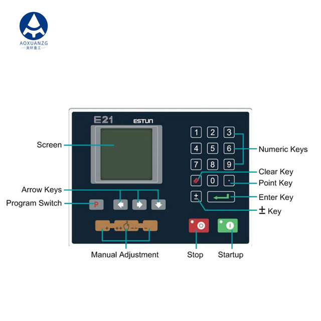 Hot Sale Estun E21 Control System for Hydraulic NC Bending Machine for Metal Working